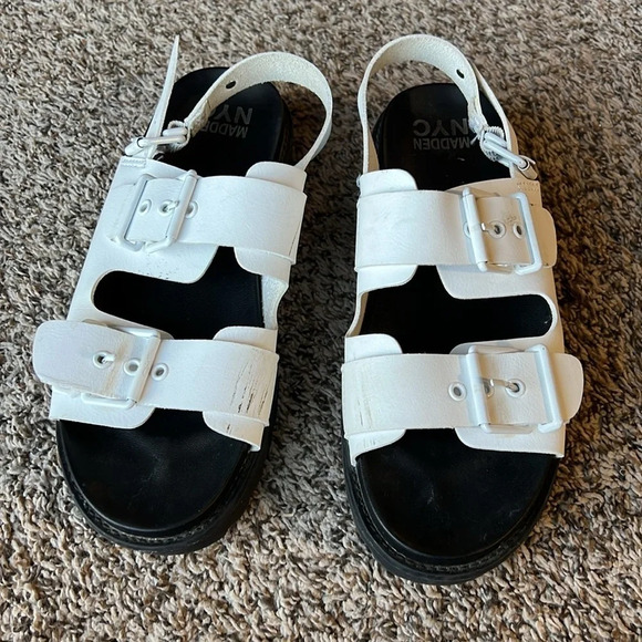Madden NYC Women’s Size 6 Platform Buckle Strap Chunky  Sandals - Picture 2 of 9